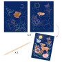 ATTIVITA' CREATIVE grande set FLUFFY BOX kit artistico ANIMALI DELLA FORESTA djeco DJ09329 età 6+