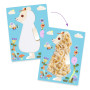 LANA SCRATCH animaletti pelosi A TUTTO PELO kit artistico DJECO DJ09128 età 3+