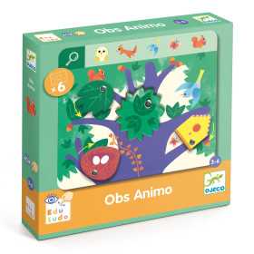 OBS ANIMO chi cerca trova EDULUDO gioco educativo DJECO DJ08236 età 3+