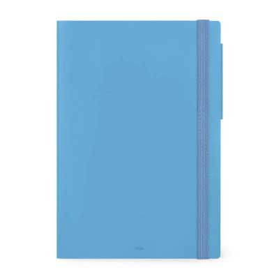 AGENDA 2026 legami LARGE giornaliera e settimanale DAY & WEEK da 12 mesi RETRO BLUE blu CM 17 X 24