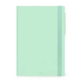 AGENDA 2026 legami LARGE giornaliera e settimanale DAY & WEEK da 12 mesi PASTEL MINT verde acqua CM 17 X 24