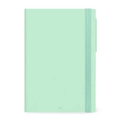 AGENDA 2026 legami LARGE giornaliera e settimanale DAY & WEEK da 12 mesi PASTEL MINT verde acqua CM 17 X 24