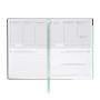 AGENDA 2026 legami LARGE giornaliera e settimanale DAY & WEEK da 12 mesi PASTEL MINT verde acqua CM 17 X 24