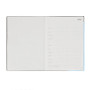 AGENDA 2026 legami LARGE giornaliera DAY da 12 mesi RETRO BLUE blu CM 17 X 24