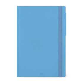 AGENDA 2026 legami LARGE giornaliera DAY da 12 mesi RETRO BLUE blu CM 17 X 24