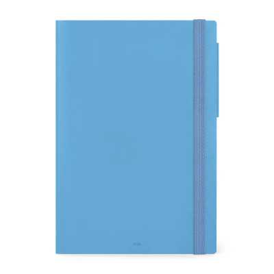 AGENDA 2026 legami LARGE giornaliera DAY da 12 mesi RETRO BLUE blu CM 17 X 24
