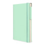 AGENDA 2026 legami LARGE giornaliera DAY da 12 mesi PASTEL MINT verde acqua CM 17 X 24