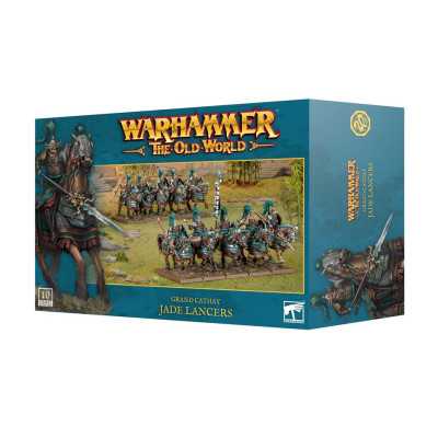 JADE LANCERS set di 10 miniature GRAND CATHAY warhammer THE OLD WORLD età 12+