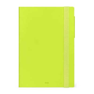 AGENDA 2026 legami MEDIUM giornaliera DAY da 12 mesi CHARTREUSE verde CM 12 X 18