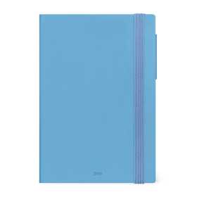 AGENDA 2026 legami MEDIUM settimanale WEEK da 12 mesi RETRO BLUE blu VERSO