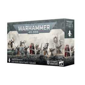 SQUADRA DI SORELLE NOVIZIE sisters novitiate squad ADEPTA SORORITAS set di 10 miniature WARHAMMER 40K età 12+