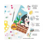 CREART kit artistico PUPPY PICNIC ravensburger 14 COLORI con cornice CUCCIOLI età 9+