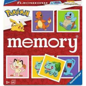 MEMORY ravensburger CLASSICO divertente POKEMON gioco di società 32 COPPIE età 3+
