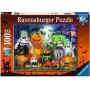 PUZZLE 100 PEZZI XXL ravensburger DIVERTIMENTO SPETTRALE perfect age fit SPOOKY FUN età 6+