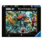 PUZZLE 1000 PEZZI ravensburger AQUAMAN originale DC COMICS