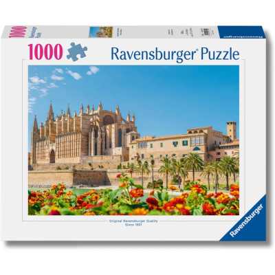 PUZZLE 1000 PEZZI ravensburger PALMA DI MAIORCA originale CATTEDRALE