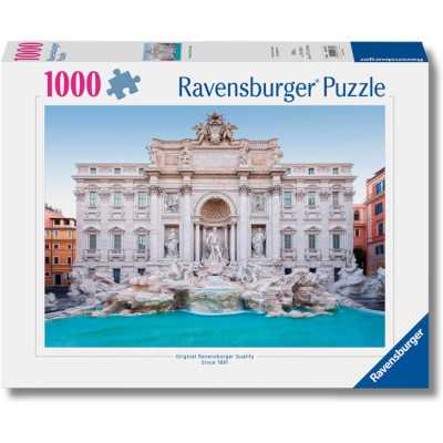 PUZZLE 1000 PEZZI ravensburger FONTANA DI TREVI originale ROMA