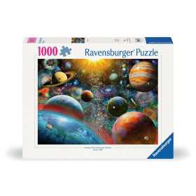PUZZLE 1000 PEZZI ravensburger PLANETARY VISION originale PIANETI