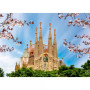 PUZZLE 1000 PEZZI ravensburger SAGRADA FAMILIA originale BARCELLONA