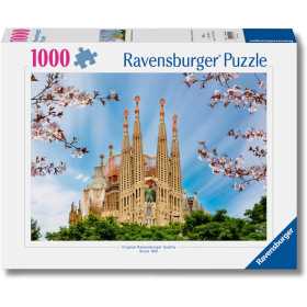 PUZZLE 1000 PEZZI ravensburger SAGRADA FAMILIA originale BARCELLONA
