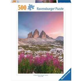PUZZLE 500 PEZZI ravensburger LE TRE CIME DI LAVAREDO originale VERTICALE