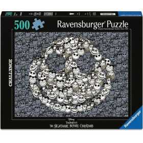 PUZZLE 500 PEZZI ravensburger THE NIGHTMARE BEFORE CHRISTMAS originale CHALLENGE