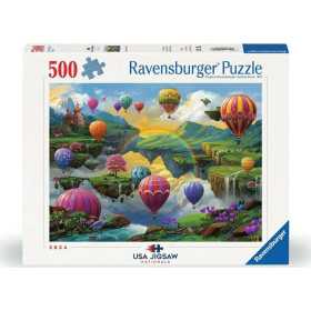 PUZZLE 500 PEZZI ravensburger MONGOLFIERE originale USA JIGSAW