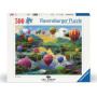 PUZZLE 500 PEZZI ravensburger MONGOLFIERE originale USA JIGSAW