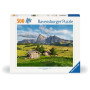 PUZZLE 500 PEZZI ravensburger DOLOMITI DI SIUSI originale PAESAGGIO DOLOMITICO