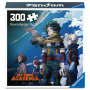 PUZZLE 300 PEZZI ravensburger MY HERO ACADEMIA fandom CM 49 X 36 età 12+