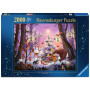 PUZZLE 2000 PEZZI ravensburger CHRISTMAS IN THE WOODS originale CM 98 X 75 età 14+