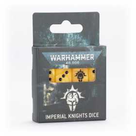 IMPERIAL KNIGHTS DICE set di 16 dadi dei CAVALIERI IMPERIALI warhammer 40k CITADEL età 12+