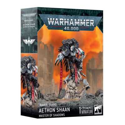 AETHON SHAAN master of shadows RAVEN GUARD miniatura WARHAMMER 40K età 12+