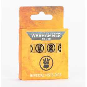 IMPERIAL FISTS DICE set di 16 dadi WARHAMMER 40K età 12+