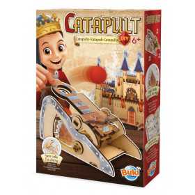 CATAPULT catapulta in legno DIY buki DA COSTRUIRE senza colla MODELLINO età 6+