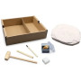 STEGOSAURO stegosaurus DINO DIG dinosauri SCHELETRO kit scientifico BUKI età 8+
