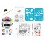 MANGA fumetti PROFESSIONAL STUDIO kit artistico BUKI età 10+