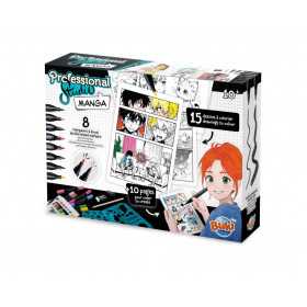 MANGA fumetti PROFESSIONAL STUDIO kit artistico BUKI età 10+