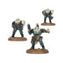 FRATELLI DI FERRO TAGLIACCIAIO ironkin steeljacks LEAGUE OF VOTANN set di 3 miniature WARHAMMER 40K età 12+