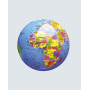 MAPPAMONDO gonfiabile IL NOSTRO MONDO caly CLASSIC diametro 30 cm GLOBO GEOGRAFICO età 3+