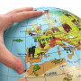 MAPPAMONDO gonfiabile ANIMALI caly MAXI diametro 50 cm GLOBO GEOGRAFICO età 3+
