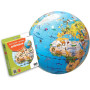 MAPPAMONDO gonfiabile ANIMALI caly CLASSIC diametro 30 cm GLOBO GEOGRAFICO età 3+
