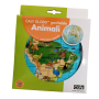 MAPPAMONDO gonfiabile ANIMALI caly CLASSIC diametro 30 cm GLOBO GEOGRAFICO età 3+