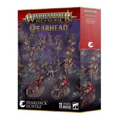 TIZI ODIOZKURO kacciatori del ringhiabranco SPEARHEAD snarlpack huntaz WARHAMMER set di miniature AGE OF SIGMAR età 12+