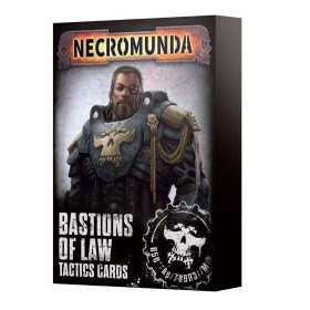 BASTIONS OF LAW gang tactics cards MAZZO DI CARTE per necromunda IN INGLESE età 12+