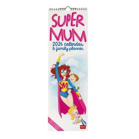 CALENDARIO 2026 legami SUPER MUM planner VERTICALE da parete