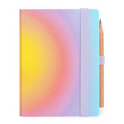 AGENDA 2026 legami MINI bigiornaliera 2-DAY da 12 mesi AURA multicolor CON MATITA