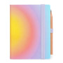 AGENDA 2026 legami MINI bigiornaliera 2-DAY da 12 mesi AURA multicolor CON MATITA