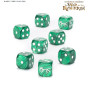 ROHIRRIM DICE set di 8 dadi MIDDLE EARTH strategy battle game THE WAR OF THE ROHIRRIM the lord of the rings