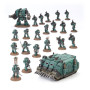 COMBAT FORCE set di 22 miniature LEGIONES ASTARTES warhammer THE HORUS HERESY età 12+